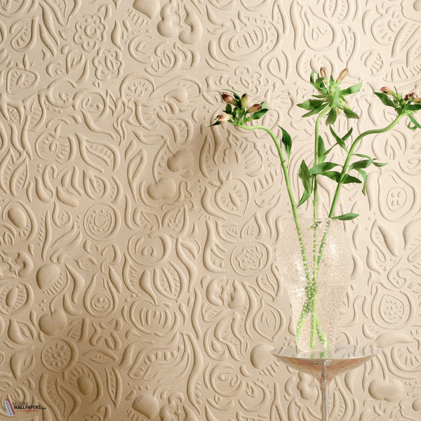 Mosaique du verger wallpaper-Elitis-Selected-Wallpapers-Interiors
