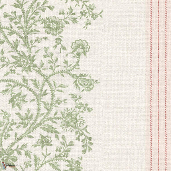 Natalie wallpaper-Sandberg-Pink-Roll-Selected Wallpapers-Interiors