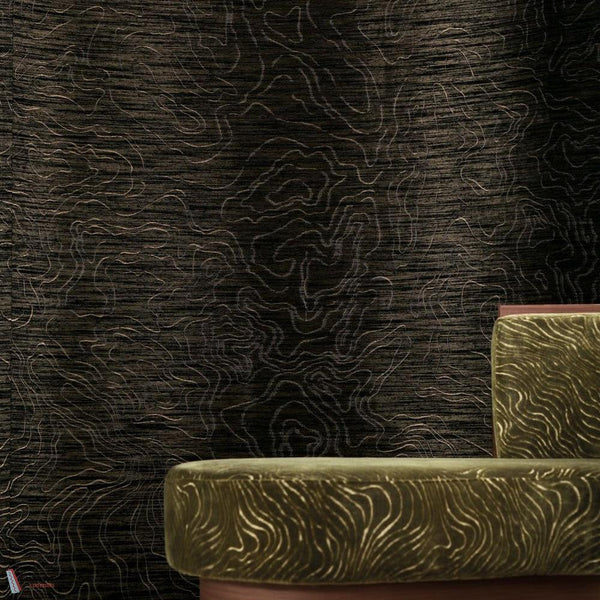 Ondes Précieuses wallpaper-Casamance-Selected Wallpapers-Interiors