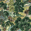 Pagoda Trees-Thibaut-Brown and Green-Roll-Selected-Wallpapers-Interiors
