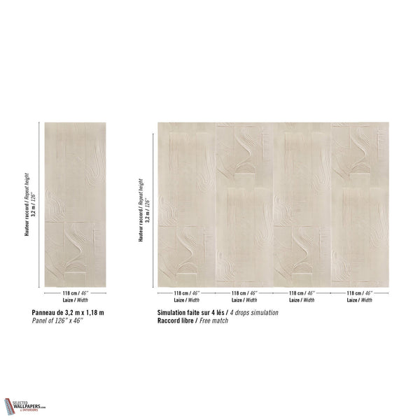 Palimpseste Lin wallpaper Elitis-Elitis-Selected-Wallpapers-Interiors