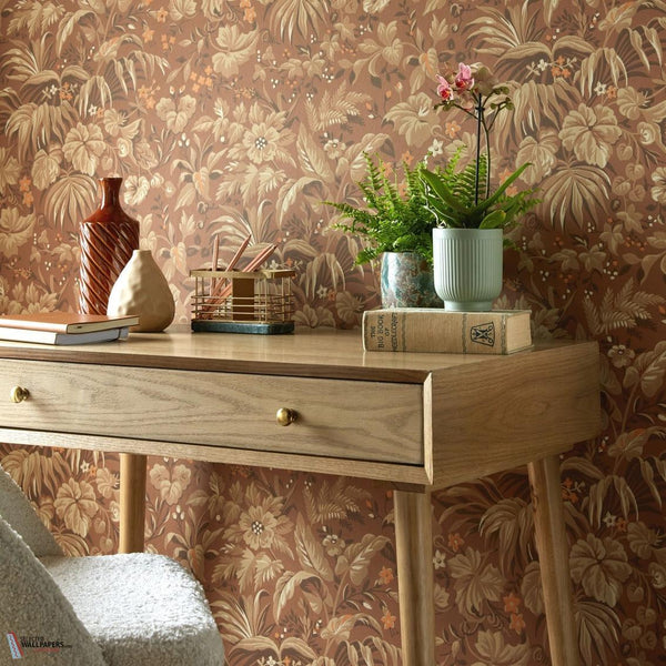 Palmette wallpaper-1838 wallcoverings-Selected Wallpapers-Interiors