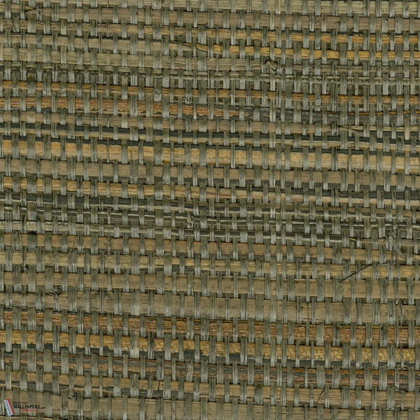 Papyrus Brut Tapete-CMO Paris-Kaki-Rolle-Selected Wallpapers-Interiors