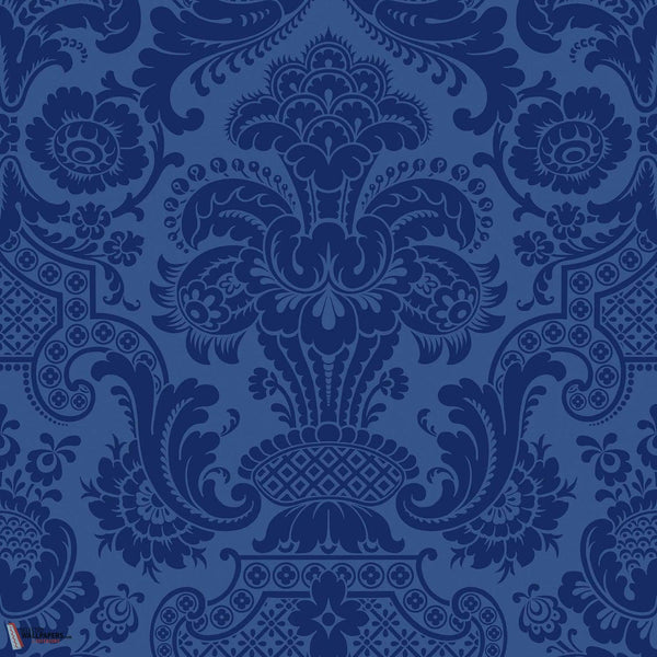 Petrouchka wallpaper-Cole & Son-Hyacinth blue-Roll-Selected Wallpapers-Interiors