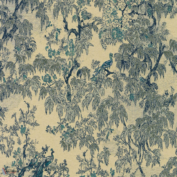 Ramage wallpaper-Arte-Blue Straw-Meter (M1)-Selected Wallpapers-Interiors