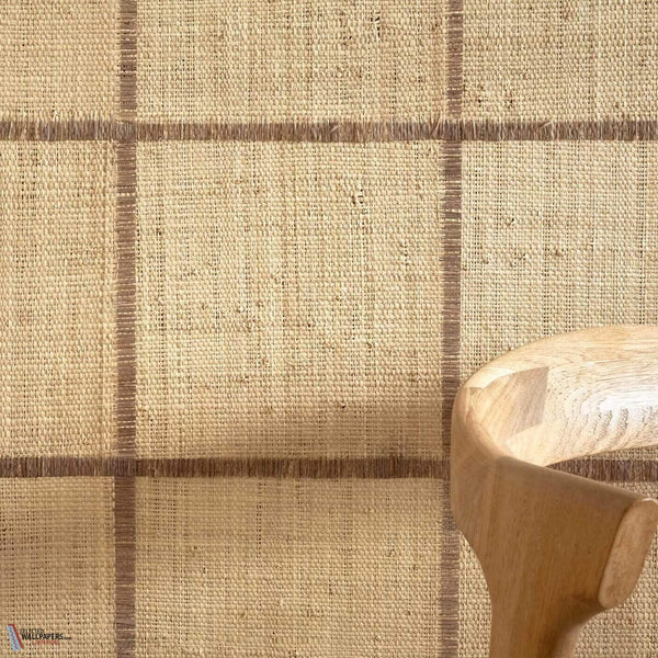 Raphia Cadre Tapete-CMO Paris-Selected Wallpapers-Interiors