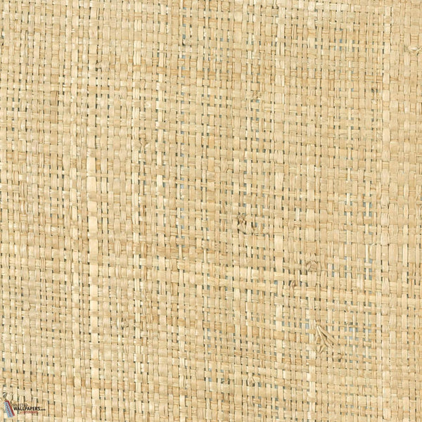 Raphia Pur Tapete-CMO Paris-Blond-Meter (M1)-Selected Wallpapers-Interiors