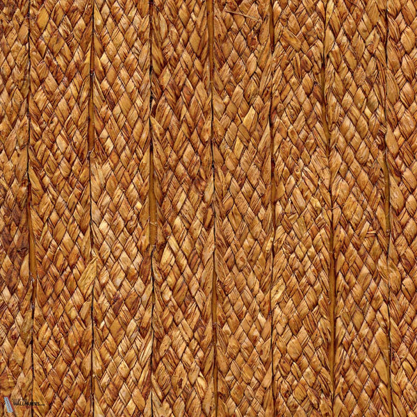 Raphia Tresse Tapete-CMO Paris-Havane-Meter (M1)-Selected Wallpapers-Interiors