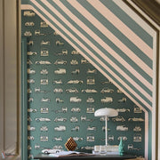 Road Trip wallpaper-Little Greene-Selected Wallpapers-Interiors