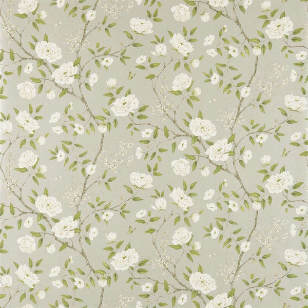 Romey`s Garden-Tapete-Zoffany-Silver-Rolle-311333-Selected Wallpapers