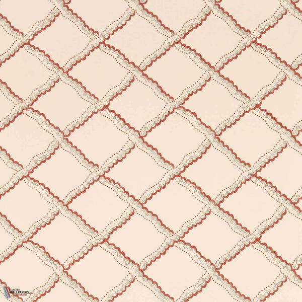 Rye wallpaper-Sanderson-Berry/pink clay-Roll-Selected Wallpapers-Interiors