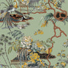Sacred Pheasants-Coordonne-wallpaper-Jade-Non Woven-Selected-Wallpapers-Interiors