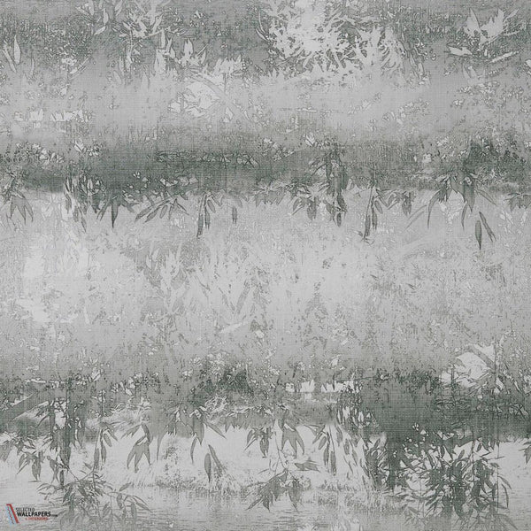 Serenity wallpaper-1838 wallcoverings-Sepia-Roll-Selected Wallpapers-Interiors
