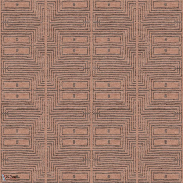Serica wallpaper-Masureel-Mocca-Roll-Selected Wallpapers-Interiors
