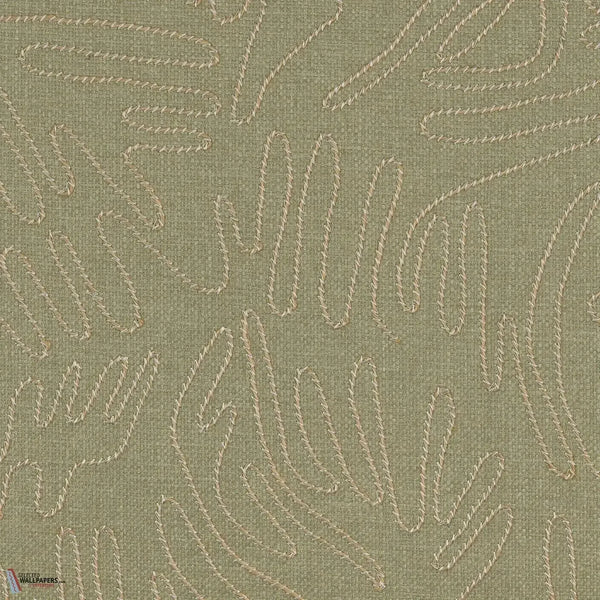 Silvara wallpaper-Casamance-Amande Naturel-Roll-Selected Wallpapers-Interiors