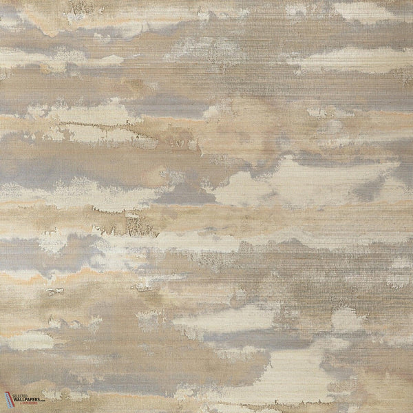 Silver Lining wallpaper-Thibaut-Champagne-Roll-Selected Wallpapers-Interiors