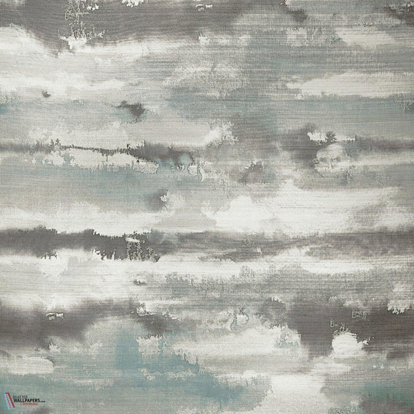 Silver Lining wallpaper-Thibaut-Mineral-Roll-Selected Wallpapers-Interiors