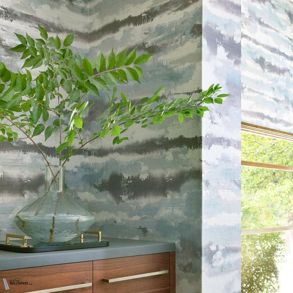 Silver Lining wallpaper-Thibaut-Selected Wallpapers-Interiors