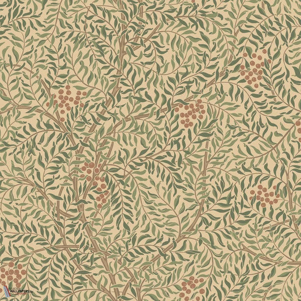 Simon behang-Sandberg-Garden Green-Rol-Selected Wallpapers-Interiors