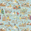 Snow White-wallpaper-Sanderson-Puddle Blue-Roll-217274-Selected Wallpapers