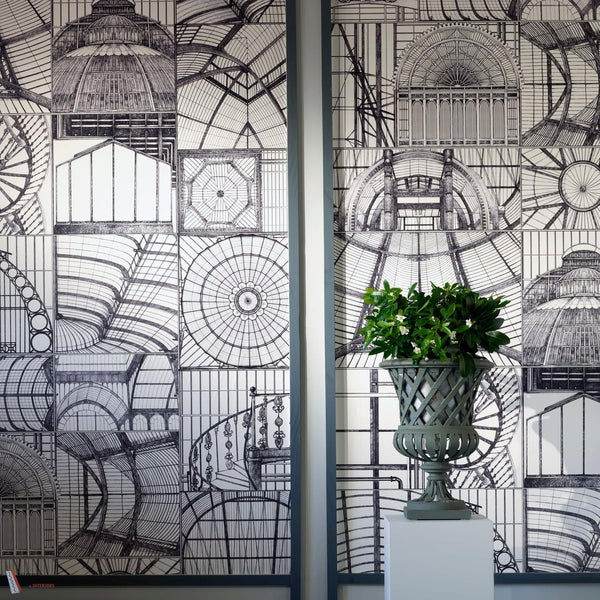 Sous la Verrière wallpaper-Pierre Frey-Selected Wallpapers-Interiors