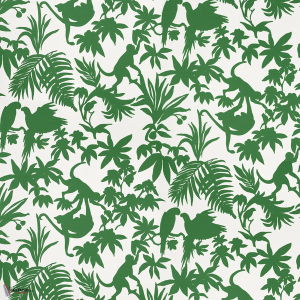 St. Kitts wallpaper-Thibaut-Green-Roll-Selected Wallpapers-Interiors