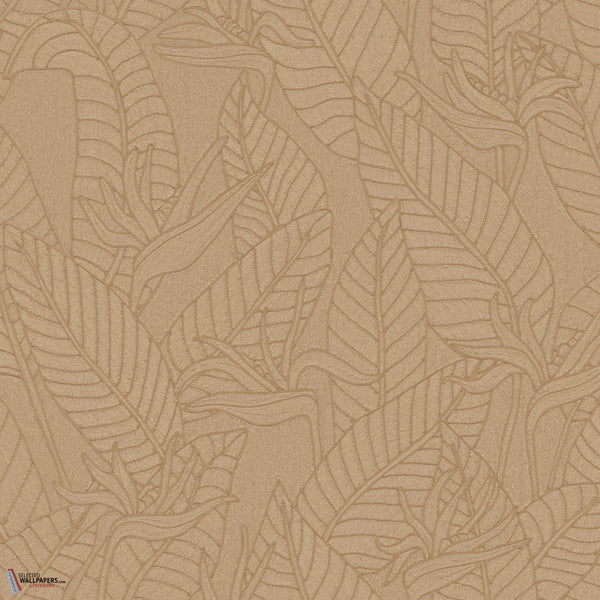 Strelitzia Tapete-Arte-Camel-Rolle-Selected-Wallpapers-Interiors