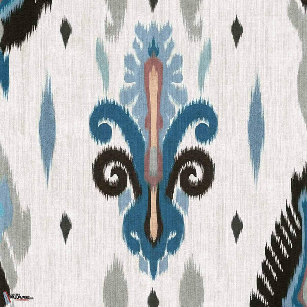 Sumba wallpaper-Coordonne-White-Non Woven-Roll-Selected Wallpapers-Interiors