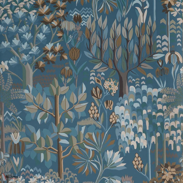 Alpine wallpaper-Thibaut-Mineral-Roll-Selected Wallpapers-Interiors