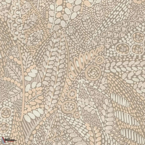 Talavera-Casamance-Tapete-Marron Glace-Rolle-Selected Wallpapers