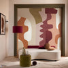 Tannea wallpaper-Casamance-Selected Wallpapers-Interiors
