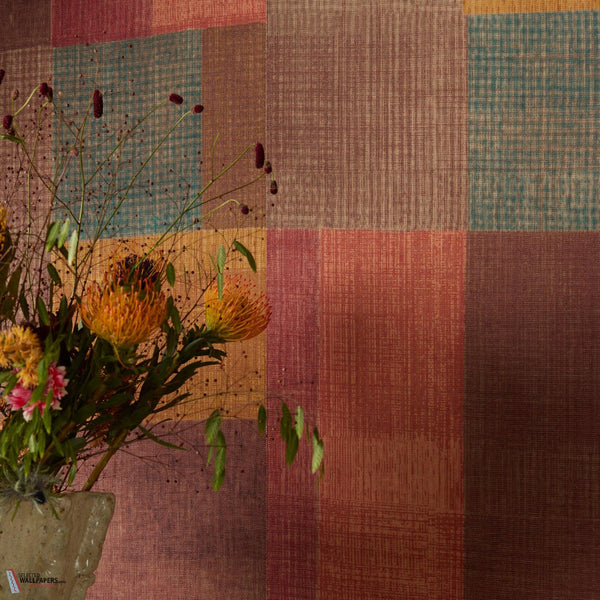 Tartan Tapete-Tissage Mahieu-Selected Wallpapers-Interiors