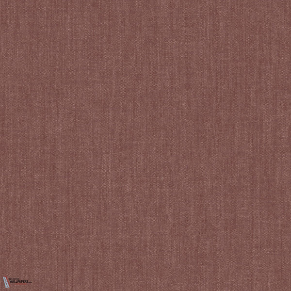 Terre de Lin Tapete-Flamant-Sang de Boeuf-Rolle-Selected-Wallpapers-Interiors