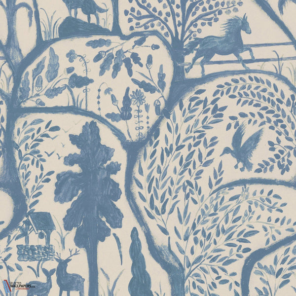 The Enchanted Woodland-behang-Tapete-Mind the Gap-Dusk-Rol-WP20813-Selected Wallpapers