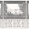 The Panel wallpaper-Daisy James-White-Vinyl-M2-Selected Wallpapers & Interiors