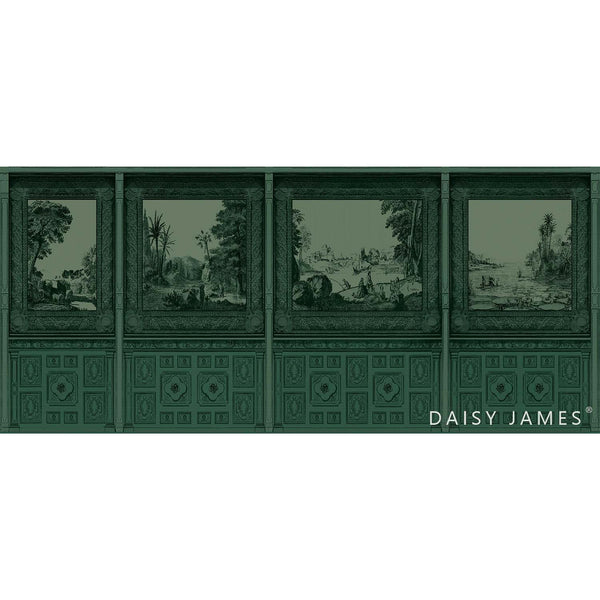The Panel wallpaper-Daisy James-Selected Wallpapers & Interiors