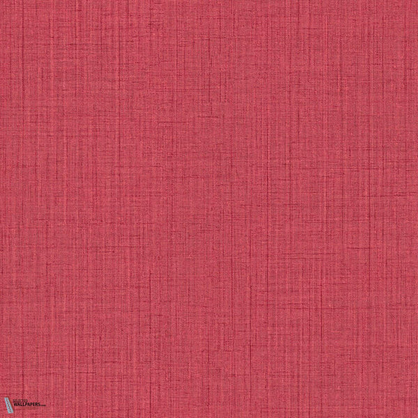 Tisaro wallpaper-Casamance-Fuchsia-Roll-Selected Wallpapers-Interiors