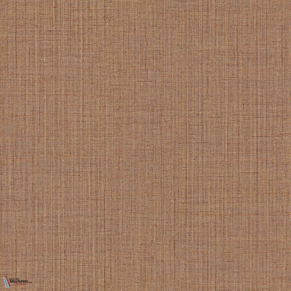Tisaro wallpaper-Casamance-Tabac-Roll-Selected Wallpapers-Interiors