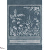Trianon Metal wallpaper-Casamance-Pierre Bleue-Set-Selected Wallpapers-Interiors