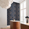 Unda wallpaper-Masureel-Selected Wallpapers-Interiors