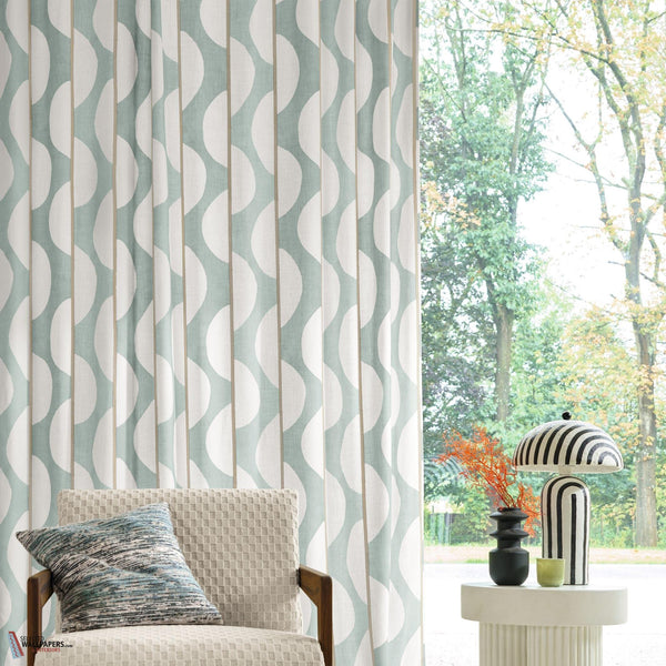 Viaggio fabric-Camengo-Selected Wallpapers-Interiors