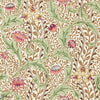 Wild Tulip & Vine wallpaper-Morris & Co-Rose/Linen-Roll-Selected Wallpapers-Interiors