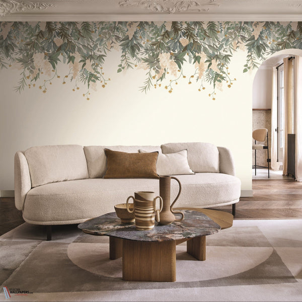 Wisteria behang-Casamance-Selected-Wallpapers-Interiors
