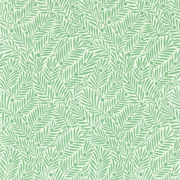 Yew & Aril-wallpaper-Morris & Co-Spearmint-Roll-Selected-Wallpapers-Interiors