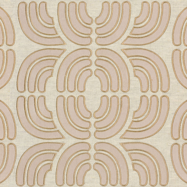 Ares wallpaper in Beige Craie by Casamance