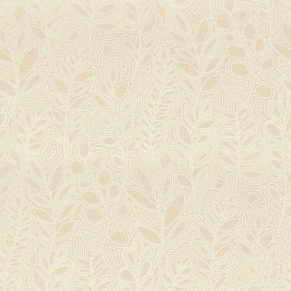 Astragale wallpaper in Ivoire by Casamance