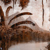 Borneo wallpaper in Rust van Texam