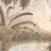 Borneo wallpaper in Sepia van Texam