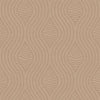 Brodelia wallpaper in Praliné by Casamance