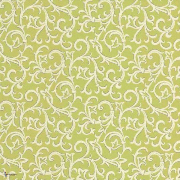 Brodsworth wallpaper in Lime van 1838 wallcoverings